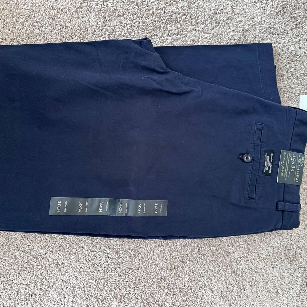 Banana Republic Navy Men's Pants